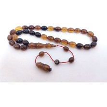 Ahmet Damar Usta Eseri 0.6 Delim Renk Cümbüşü Sıkma Kehribar Sertifikalı 8133