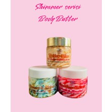 Shimmer Serisi Nemlendirici Body Butter (Üçlü) / Shimmer Serie Hydrating Body Butter (3 Sets)