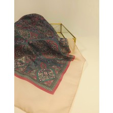 Etnik Desen Petek Şal - Hafif, Pamuklu Kumaş