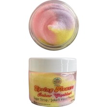 Bahar Çiçekleri Aromalı Doğal Vücut Peelingi/ Spring Flowers Natural Body Sugar Scrub