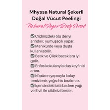 Bahar Çiçekleri Aromalı Doğal Vücut Peelingi/ Spring Flowers Natural Body Sugar Scrub