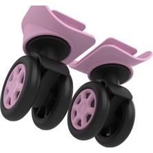 Keo-Plus Pp Valiz Tekerleği Sağ ve Sol Pembe Renk