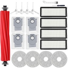 Radiometer2 Q Maxv/q Pro/qs/ P10 Pro Elektrikli Süpürge Ana Yan Fırça Hepa Filtre Paspas Bezi Toz Torbaları (Yurt Dışından)