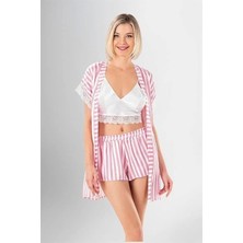 Secret Sita Arias Closet 3lü Şort Takımı Desenli