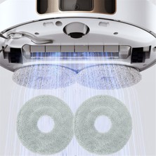 Radiometer2 L10S Pro Ultra HEAT/X30 /X30 PRO/S10 Elektrikli Süpürge Için 12 Adet Yıkanabilir Paspas Bezi Değiştirme Pedi (Yurt Dışından)