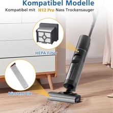Radiometer2 H12 Pro Islak Kuru Elektrikli Süpürge Yedek Parçaları Için Fırça Rulosu ve Hepa Filtresi (Yurt Dışından)