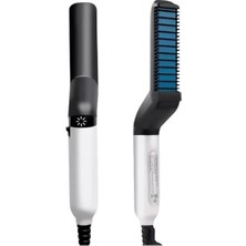 Elektrikli Saç ve Sakal Düzleştirici Cihaz 220V - Hızlı Isınma Rahat Düzleştirme