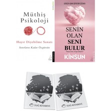Müthiş Psikoloji Hayır Diyebilme Sanatı ve Senin Olan Seni Bulur + Hediyeli