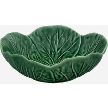 Bordallo Pinheiro Cabbage Yeşil Seramik Servis Kasesi 15 Cm