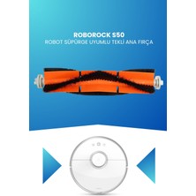 Electroll Roborock S50 Robot Süpürge Uyumlu Tekli Ana Fırça
