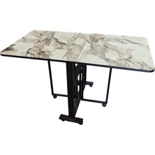 Sareli Furniture Katlanır Masa Yemek Masası Mutfak Masası Ofis Masası Pratik Çok Amaçlı
