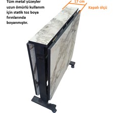 Sareli Furniture Katlanır Masa Yemek Masası Mutfak Masası Ofis Masası Pratik Çok Amaçlı