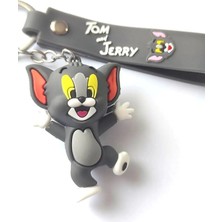 Norelia Tom ve Jerry Anahtarlık Tom ve Jerry 3D Anahtarlık 2 Adet