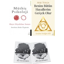 Müthiş Psikoloji Hayır Diyebilme Sanatı ve Benim Bütün Hayallerim Gerçek Olur + Hediyeli