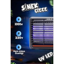 Füme Kasa Uv LED Sinek Cız Makinesi XL10W