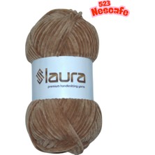 LAURA Kadife El Örgü İpi, 100 Gr. 120 Mt., %100 Mikro Polyester