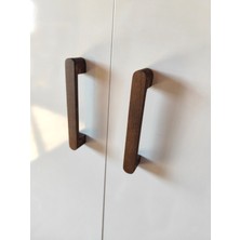 Wholewood Ahşap Dolap Kulpu Elegans 192 Mm Kahverengi