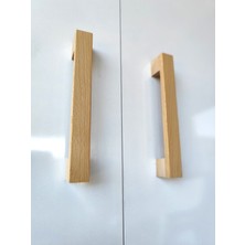 Wholewood Zen Ahşap Mobilya Dolap Kulpu 224 Mm Ahşap Rengi