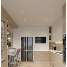24W Geçmeli Backlight LED Panel- Ilık Beyaz 4000K |yüksek Verim, Enerji Tasarrufu ve Uzun Ömür