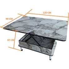 Sareli Furniture Akıllı Sehpa Sihirli Masa