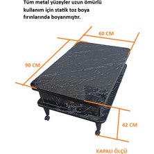 Sareli Furniture Akıllı Sehpa Sihirli Masa