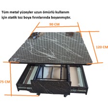 Sareli Furniture Akıllı Sehpa Sihirli Masa
