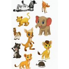 Sticker Kitabım Hayvanlar – 60 Renkli Çıkartma ile Eğitici Etkinlik Kitabı