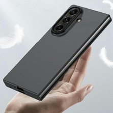 Cool-M Samsung Galaxy Z Fold7 5g Skin-Touch Dokulu Sert Pc Katlanır Telefon Kılıfı (Yurt Dışından)