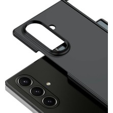 Cool-M Samsung Galaxy Z Fold7 5g Skin-Touch Dokulu Sert Pc Katlanır Telefon Kılıfı (Yurt Dışından)