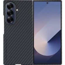 Cool-M Samsung Galaxy Z Fold7 5g Karbon Fiber Dokulu Sert Pc Telefon Kılıfı Darbeye Dayanıklı (Yurt Dışından)