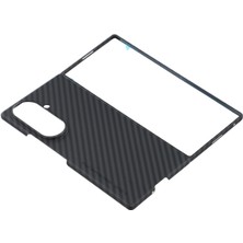 Cool-M Samsung Galaxy Z Fold7 5g Karbon Fiber Dokulu Sert Pc Telefon Kılıfı Darbeye Dayanıklı (Yurt Dışından)