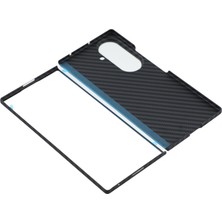 Cool-M Samsung Galaxy Z Fold7 5g Karbon Fiber Dokulu Sert Pc Telefon Kılıfı Darbeye Dayanıklı (Yurt Dışından)