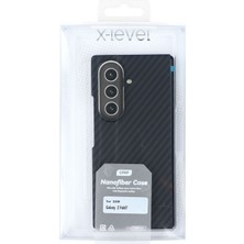 Cool-M Samsung Galaxy Z Fold7 5g Karbon Fiber Dokulu Sert Pc Telefon Kılıfı Darbeye Dayanıklı (Yurt Dışından)