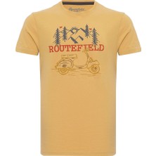 Routefield Thane Erkek Gri Tişört