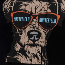 Routefield Tassilo Erkek Siyah Tişört
