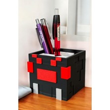Minecraft Spider Örümcek Kalemlik 8 cm Kalem Kutusu Dekoratif Obje
