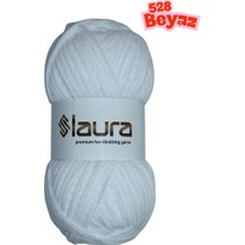 Laura Kadife El Örgü İpi, 100 Gr. 120 Mt., %100 Mikro Polyester
