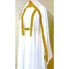 Yöresel Abaya Takımı Beyaz