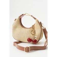 Perry Kadın El ve Omuz Çantası Kiraz Charm Hediyeli