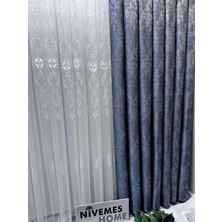 Nivemeshome Pera V-5502  1/3 Sık Pileli Fon Perde Apm