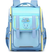 Hello Dragon Light Purple Okul Çantası Model 7