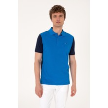 U.S. Polo Assn. Erkek Regular Fit Lacivert Polo Yaka Tişört 50306790-VR033