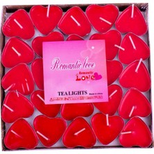 Tealight Kalpli Mum (50'li)