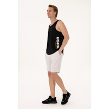 U.S. Polo Assn. Erkek Açık Gri Örme Şort 50306964-VR001