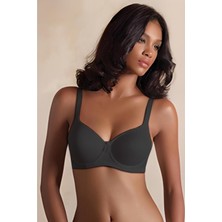 Kadın Siyah Balenli Toparlayıcı Minimizer Sütyen 1950