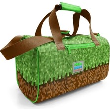 Coral High Yeşil Kahverengi High Craft Desenli Spor Çantası 27523