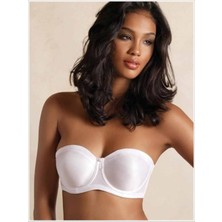 Balenli Toparlayıcı Straplez Sütyen D Kap Yeni Sezon