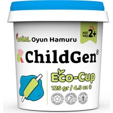 Doğal Oyun Hamuru - Eco Cup- 24X125GR