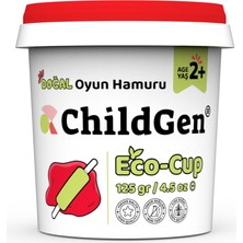 Doğal Oyun Hamuru - Eco Cup- 24X125GR