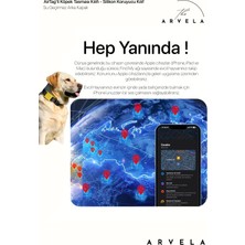 Airtag Uyumlu Köpek Tasması Kılıfı